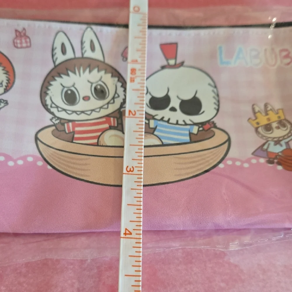 Pink Kids Labubu Inspired  Pouch - Picture 7 of 7